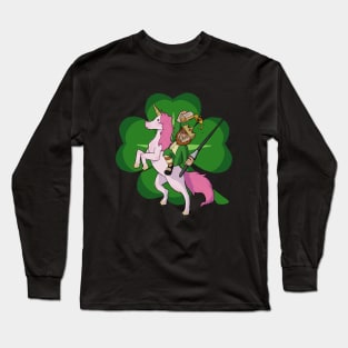 St. Patrick's Day Leprechaun Long Sleeve T-Shirt